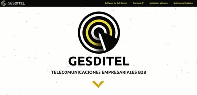 Gesditel.es: web corporativa